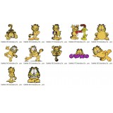 Garfield Embroidery Designs Collection 05